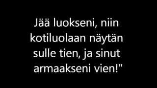 Tapio Rautavaara -Päivänsäde ja menninkäinen chords