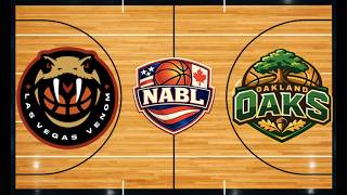 NABL 2026 Season - Las Vegas Venom (2-1) @ Oakland Oaks (0-2)