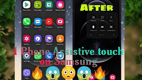 How to set I Phone style Assistant menu on Samsung Galaxy m02| Without apps😲😲🔥🔥