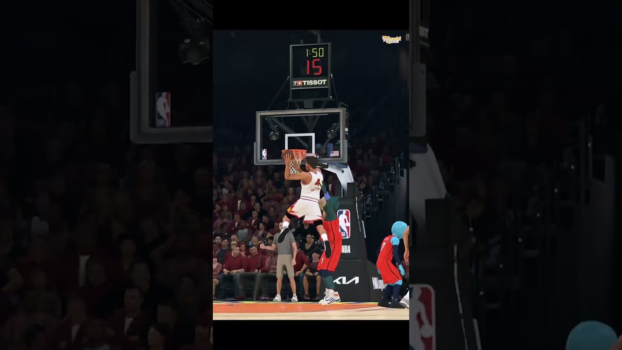 Soichiro Jin to Jun Uozumi ALLEY-OOP Dunk - NBA 2K23 Slam Dunk Anime Mod