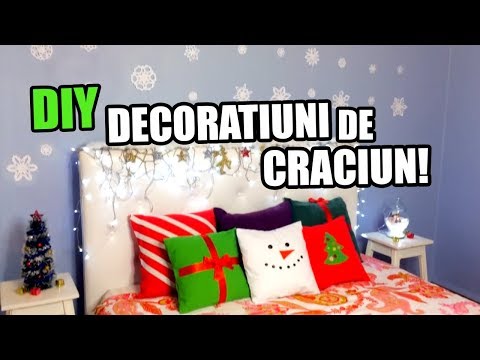 Video: Idei interesante pentru decorarea camerei de Crăciun DIY