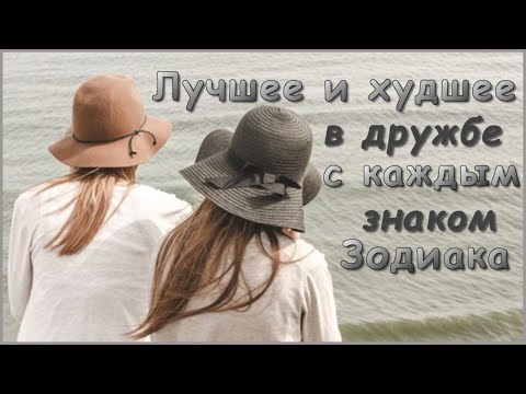 ЛУЧШЕЕ И ХУДШЕЕ в дружбе с каждым знаком Зодиака