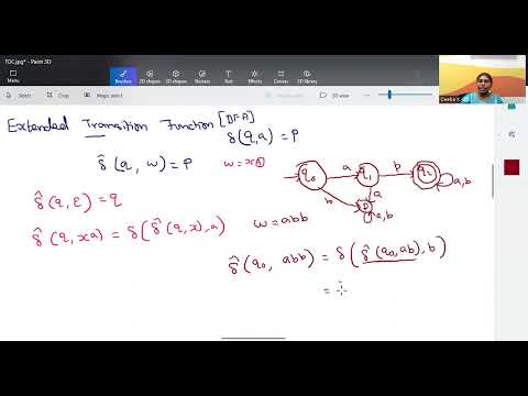 DFA-Expended Transition Function