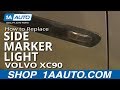 How To Replace Side Marker Light 2003-12 Volvo XC90