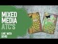Mixed Media ATC's | LIVE with Devid