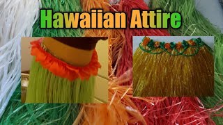 Paano Gumawa ng Hawaiian Attire skirt