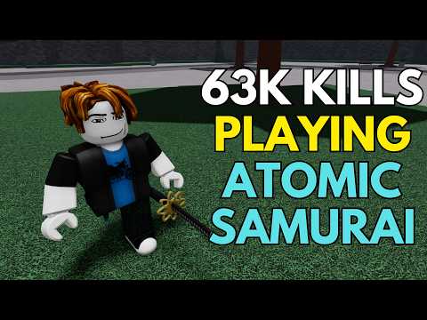 ATOMIC SAMURAI Combos Are OVER POWERED 😭🙏 The Strongest Battlegrounds