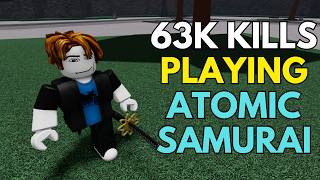 ATOMIC SAMURAI Combos Are OVER POWERED 😭🙏 The Strongest Battlegrounds