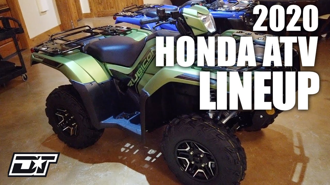 2020 Honda ATV Lineup Overview - YouTube