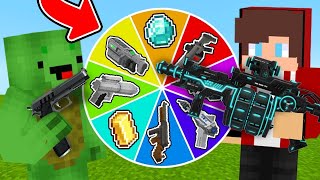 ¡La ruleta de las armas Minecraft!