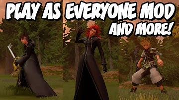 Kingdom Hearts 3 Mod - PLAY AS AXEL, XION, VEN, EPHEMER & MORE! (Tres Mod Menu)