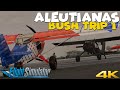 Tour Aleutianas 🌍 [Etapa 1] ¡EMOCIONANTE Bush Flight en PZL Wilga ▶(MSFS 2020) 4K ULTRA