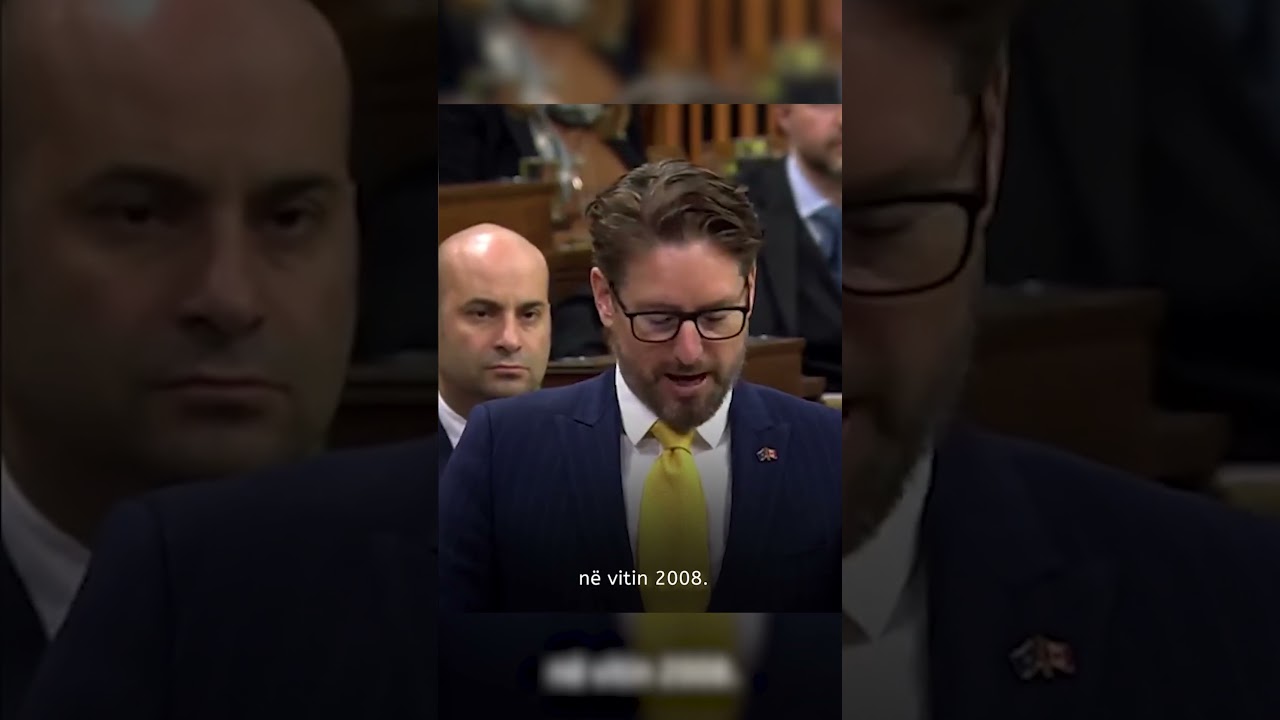 Deputeti kanadez Kyle Seeback uron në shqip Pavarësinë e Kosovës 