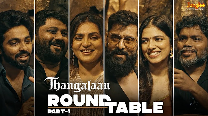 The Thangalaan Roundtable - Part - 1 | Chiyaan Vikram | Pa Ranjith | K E Gnanavelraja | G V Prakash