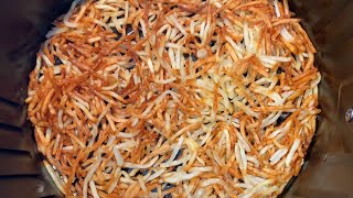 Air Fryer Frozen Hashbrowns - How To Cook Frozen Shredded Hashbrowns In The Air Fryer - So Crispy! 😋