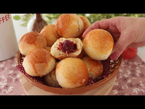 NÃO PRECISA SOVAR E NEM ESPERAR CRESCER - PÃO DE MINUTO COM RECHEIO DE GOIABADA - DIKA DA NAKA