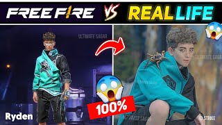 FREE FIRE CHARACTERS IN REAL LIFE || FREE FIRE REAL CHARACTER || FF CHARACTERS IN REAL LIFE 2024