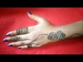 Easy arabic mehndi design on back hand 2020  fashion wing