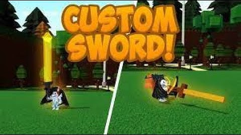 CUSTOM WEAPONS | How to make custom weapons in Build a boat for treasure.