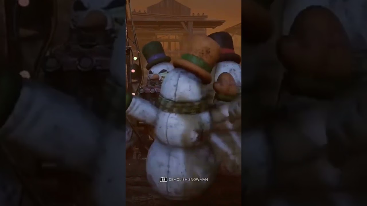 DbD Snowman party gone Dirty 🤣 