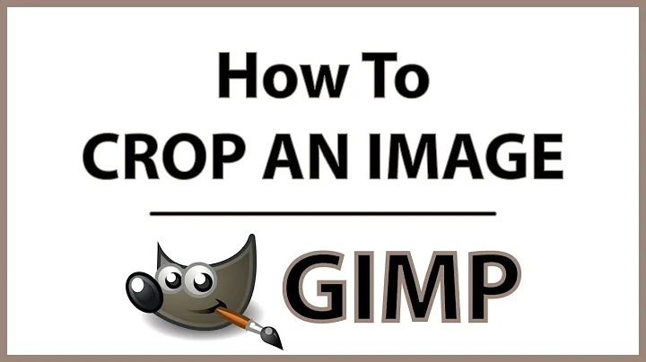 GIMP: How To Crop An Image Using Gimp