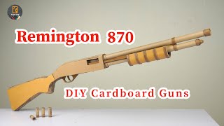 Pump-Action | Diy Cardboard Guns | Remington 870