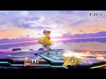アプデで死んだピーチの空上の永パ【スマブラWiiU】