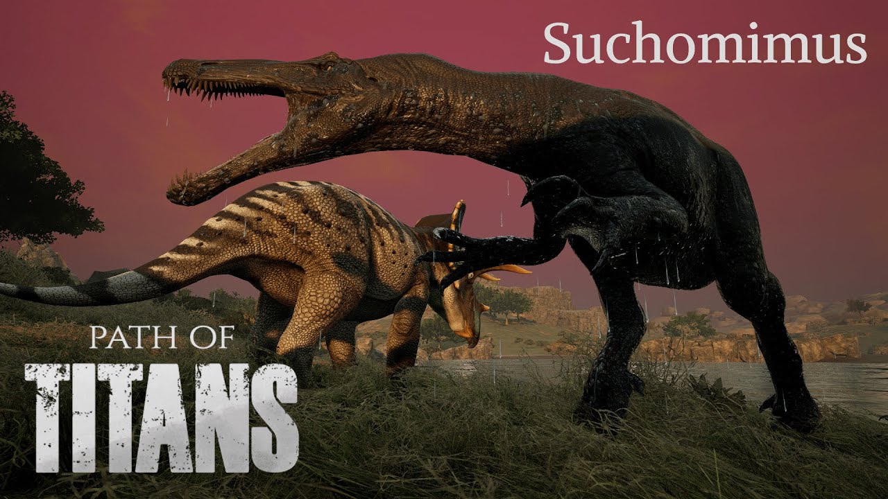 Path of Titans Suchomimus Compilation P5 (Official Servers)