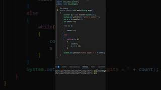 Count Digits in a Number in Java | Logic Explained Simply #javaprogram #learnjava #decodedclearly