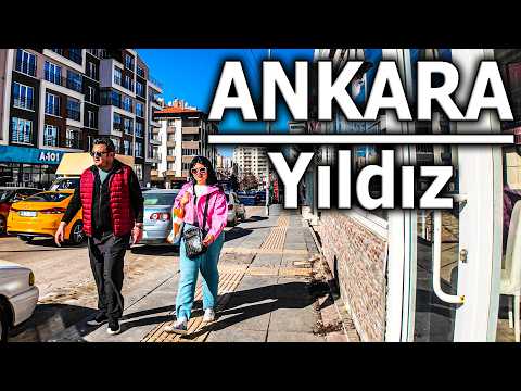 Çankaya Yıldız Yürüyüş Turu 4K Walking Tour In Ankara S Luxury Neighborhood