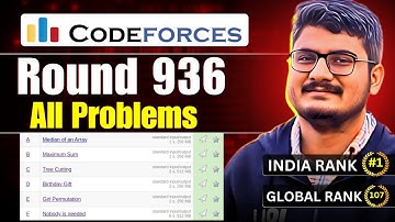 Codeforces Round 936 Solution Discussion | ABCDEF | All Problems