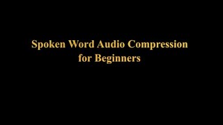 Spoken Word EQ for Beginners