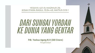 Download Lagu Ibadah Minggu | 11 Januari 2026 | DARI SUNGAI YORDAN KE DUNIA YANG GENTAR | GKI Graha Raya Tangerang MP3