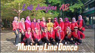 LALI JANJINE AB || Line Dance || Demo : Mutiara Line Dance || Choreographer Enny Darmaji (INA)