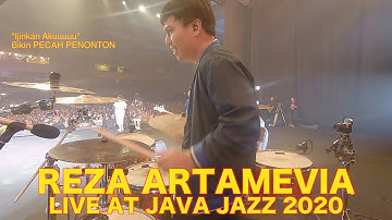 REZA ARTAMEVIA LIVE AT JAVA JAZZ 2020  (YOIQBALL DRUMCAM)