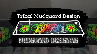 Tribal Design Arcadz Mudguard