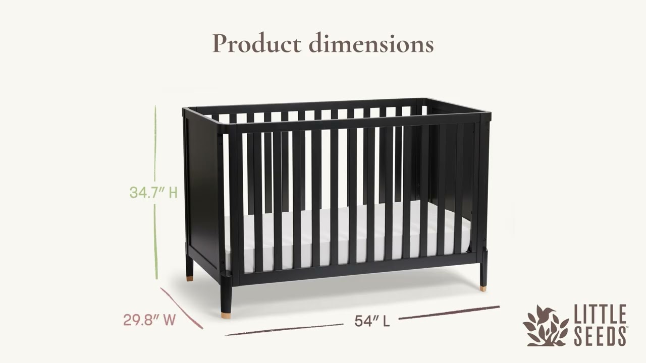 Thiago 2-in-1 Convertible Crib To Toddler Bed | Living Spaces