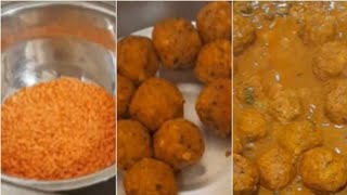 Dhal balls curry   #curry @CookingChannel-zj2dn