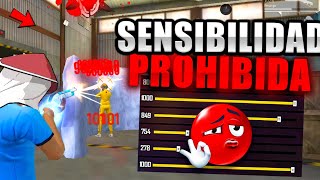 ¡NUEVA SENSIBILIDAD H4CKER PARA ESTA ACTUALIZACION! 💀🔥 (PARA DAR TODO ROJO EN FREE FIRE) 2025 👺⚙