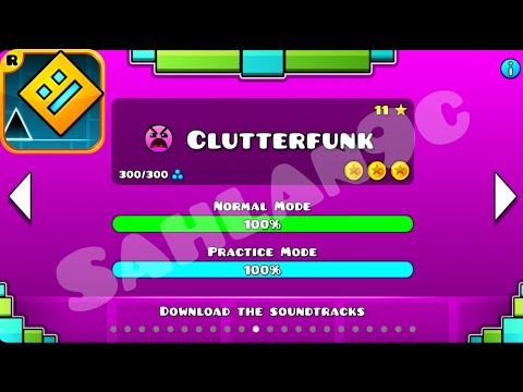 Geometry Dash - Level 11 "Clutterfunk"