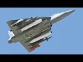 Tejas Fighter Jet - Sound, Takeoff, Maneuvers, Landing in Action