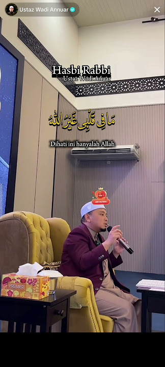 HASBI RABBI - Ustaz Wadi Anuar #zikir #hasbirabbi