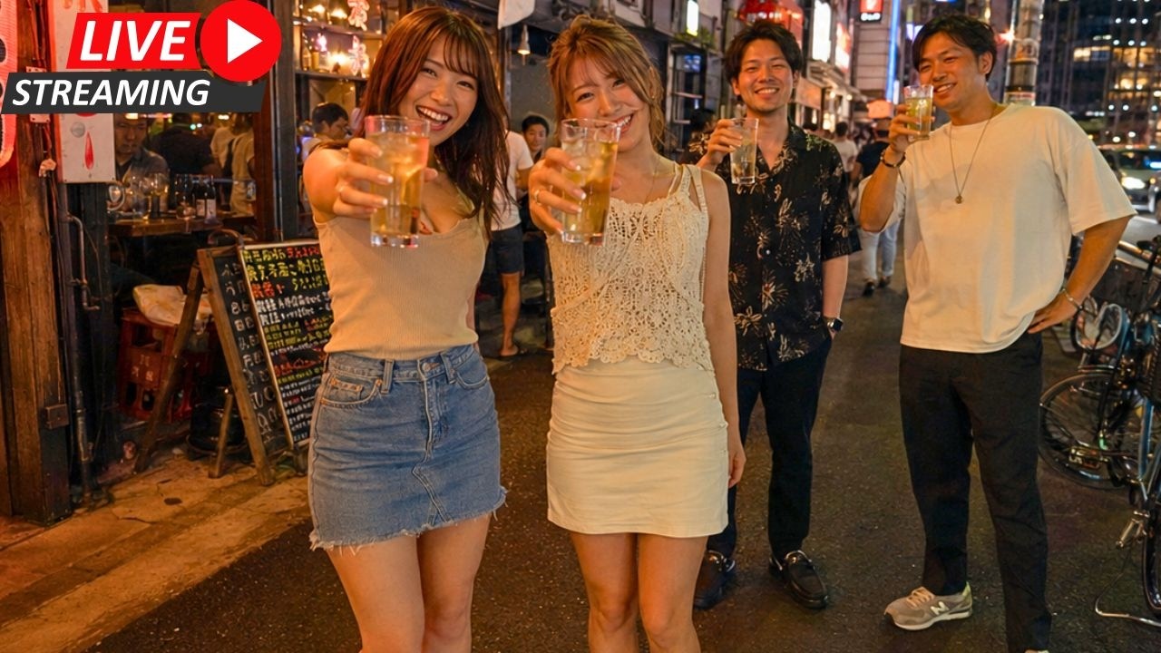 Hunting for Tokyo’s Wildest Nightlife Spots🔴 LIVE in 4K