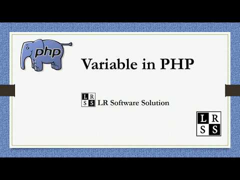 PHP tutorial - Variable in PHP - Tamil