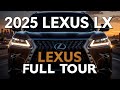 2025 Lexus LX — Complete Look Side Mirrors, Wheels, Lights, and Luxury Cabin