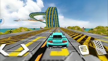 Mega Ramp Car Stunts Simulator - Impossible Tracks 3D #1 - Android Gameplay 2021