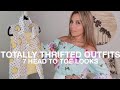 TOTALLY THRIFTED OUTFITS 👗 7 HEAD TO TOE THRIFTED OUTFITS 👗 THE JO DEDES AESTHETIC