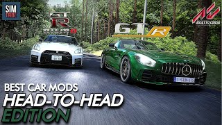 Best Car Mods Head-To-Head Edition Ultimate Gtr Battle Assetto Mod Showcase Links In Descr.