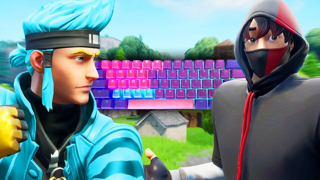 I Played Fortnite Using KEYBINDS from PRO Players YouTube