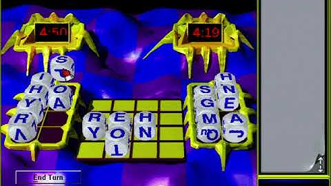 Boggle (Windows, 1997) Gameplay
